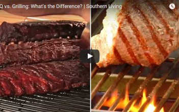 ความแตกต่างระหว่าง Barbecue และ Grill Barbecue และ Grill